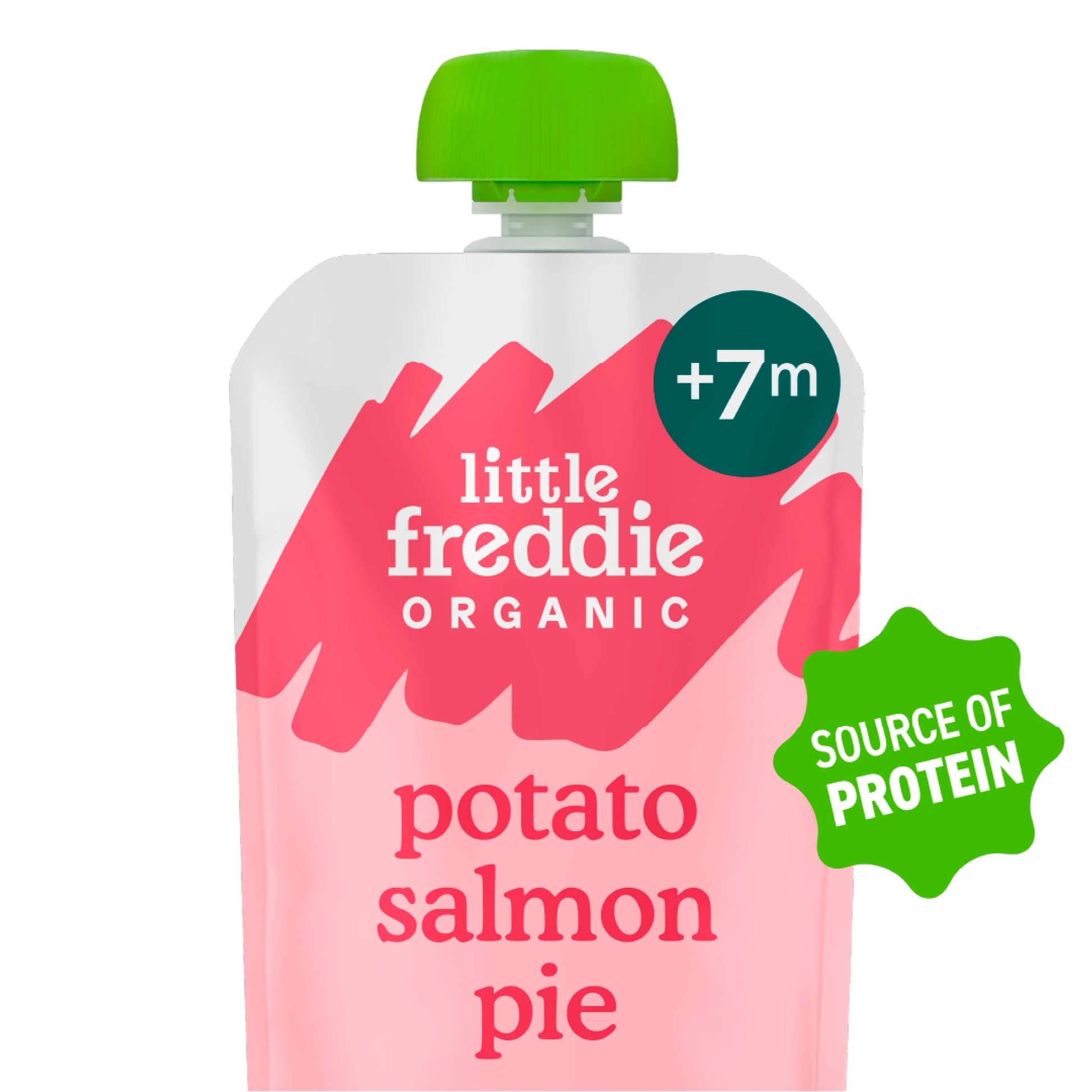 Little Freddie Organic Salmon Pie Baby Food Pouch 7+ Months 120g — image 2