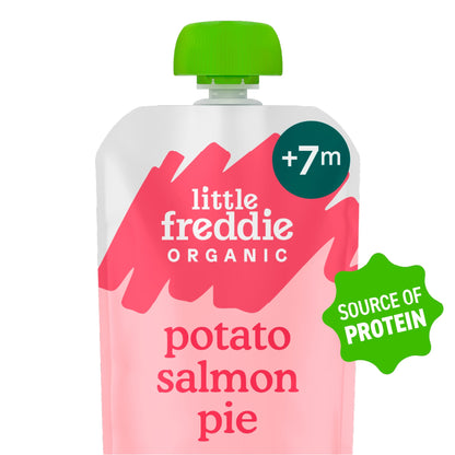 Little Freddie Organic Salmon Pie Baby Food Pouch 7+ Months 120g — image 2