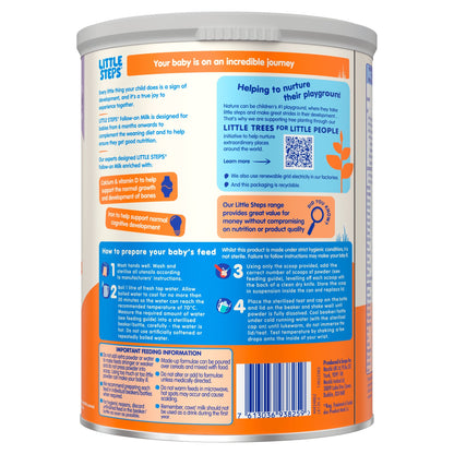 Little Steps Follow On Baby Milk Formula Powder 6+ months 800g — image 2