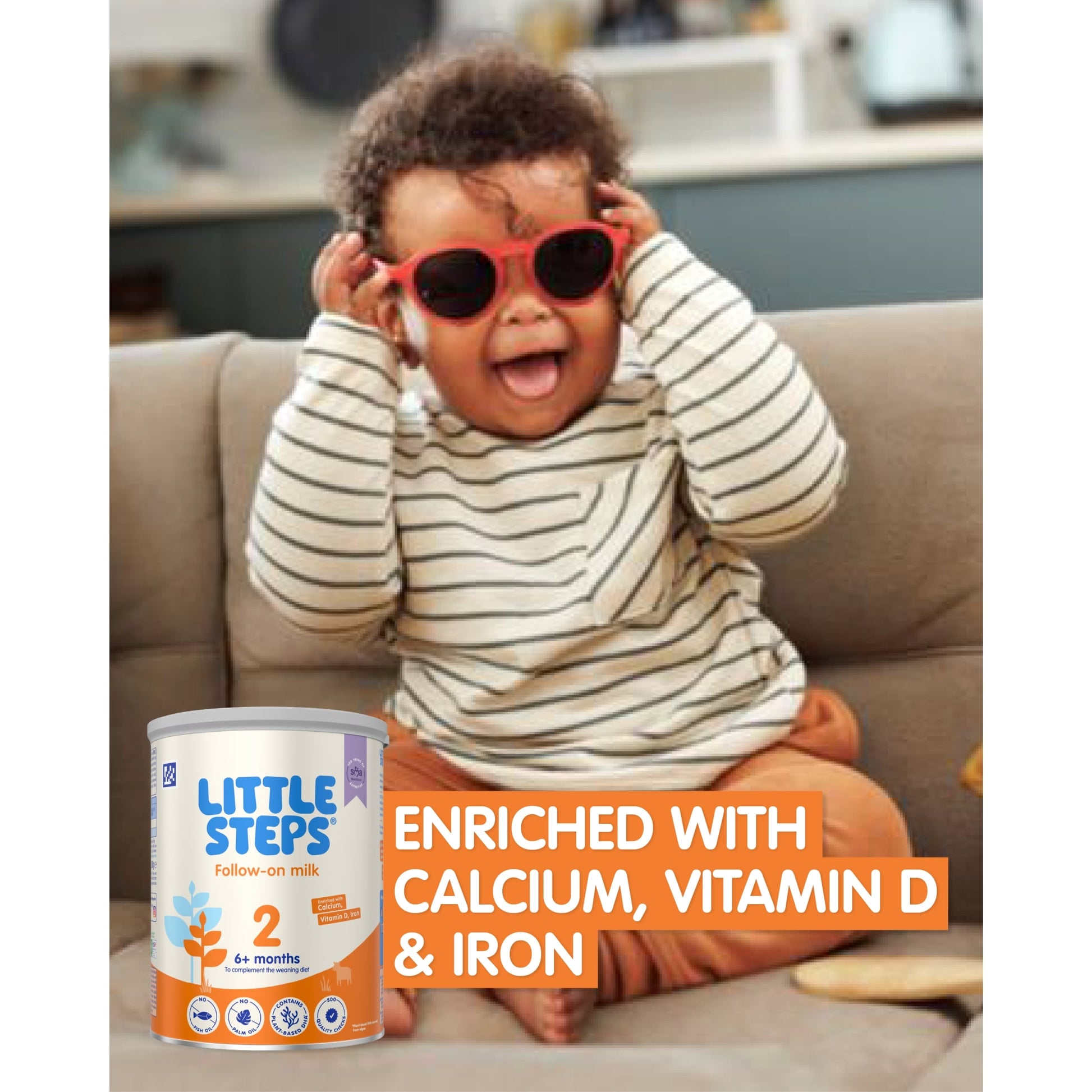 Little Steps Follow On Baby Milk Formula Powder 6+ months 800g — image 5