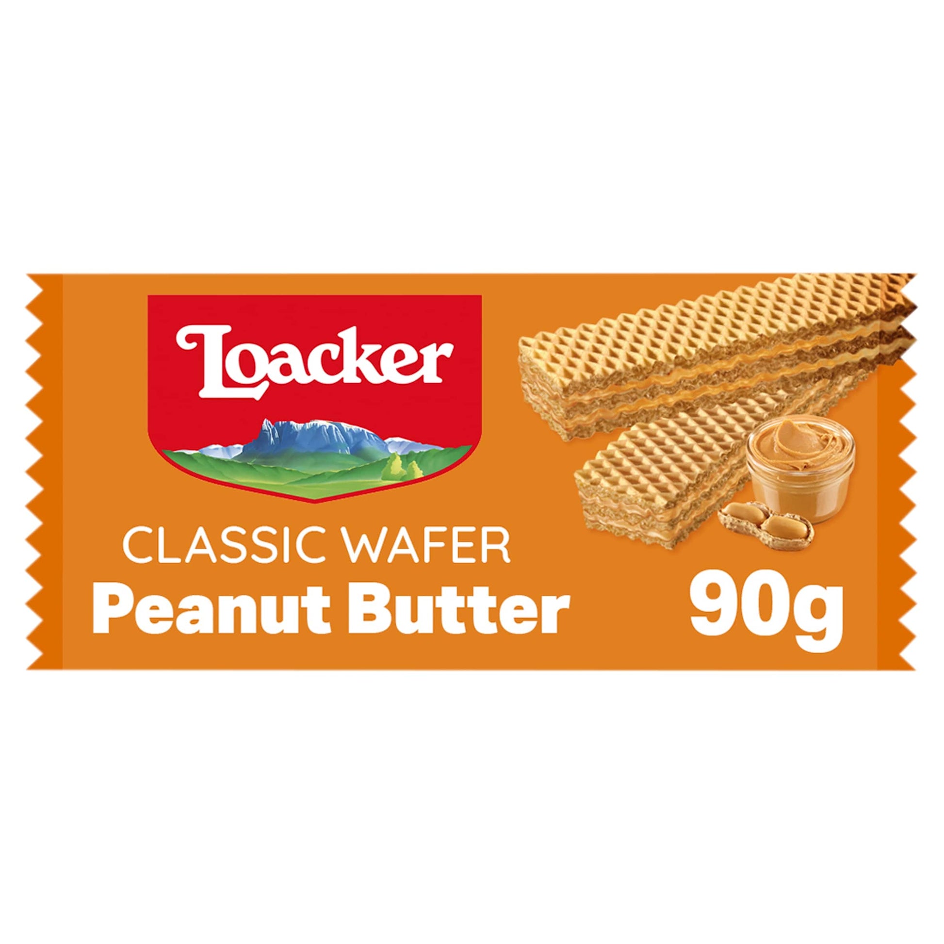 Loacker Classic Peanut Butter Wafers 90g — image 1