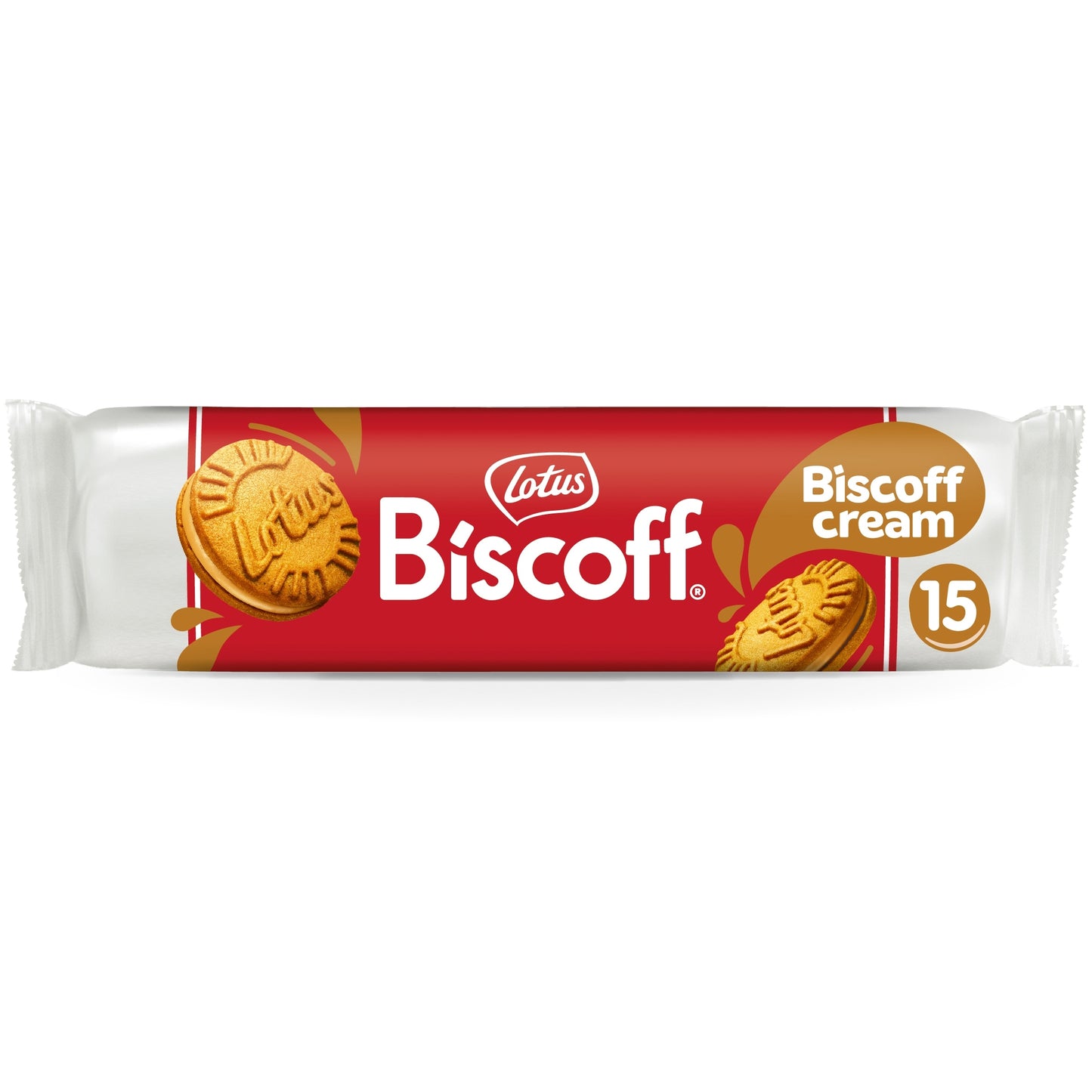 Lotus Biscoff Cream Sandwich Biscuits 150g — image 1