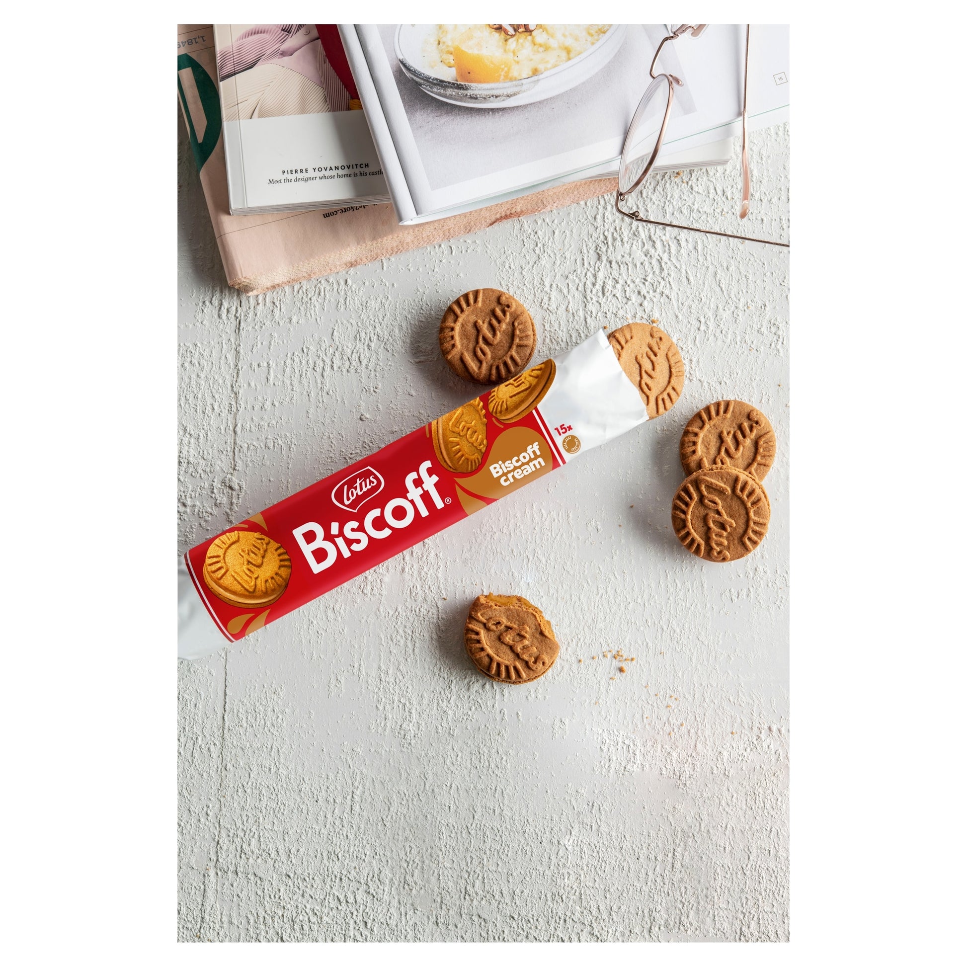 Lotus Biscoff Cream Sandwich Biscuits 150g — image 3