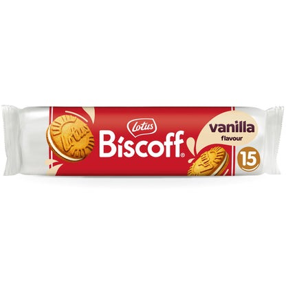 Lotus Biscoff Sandwich Biscuits - Vanilla Flavour 150g — image 1