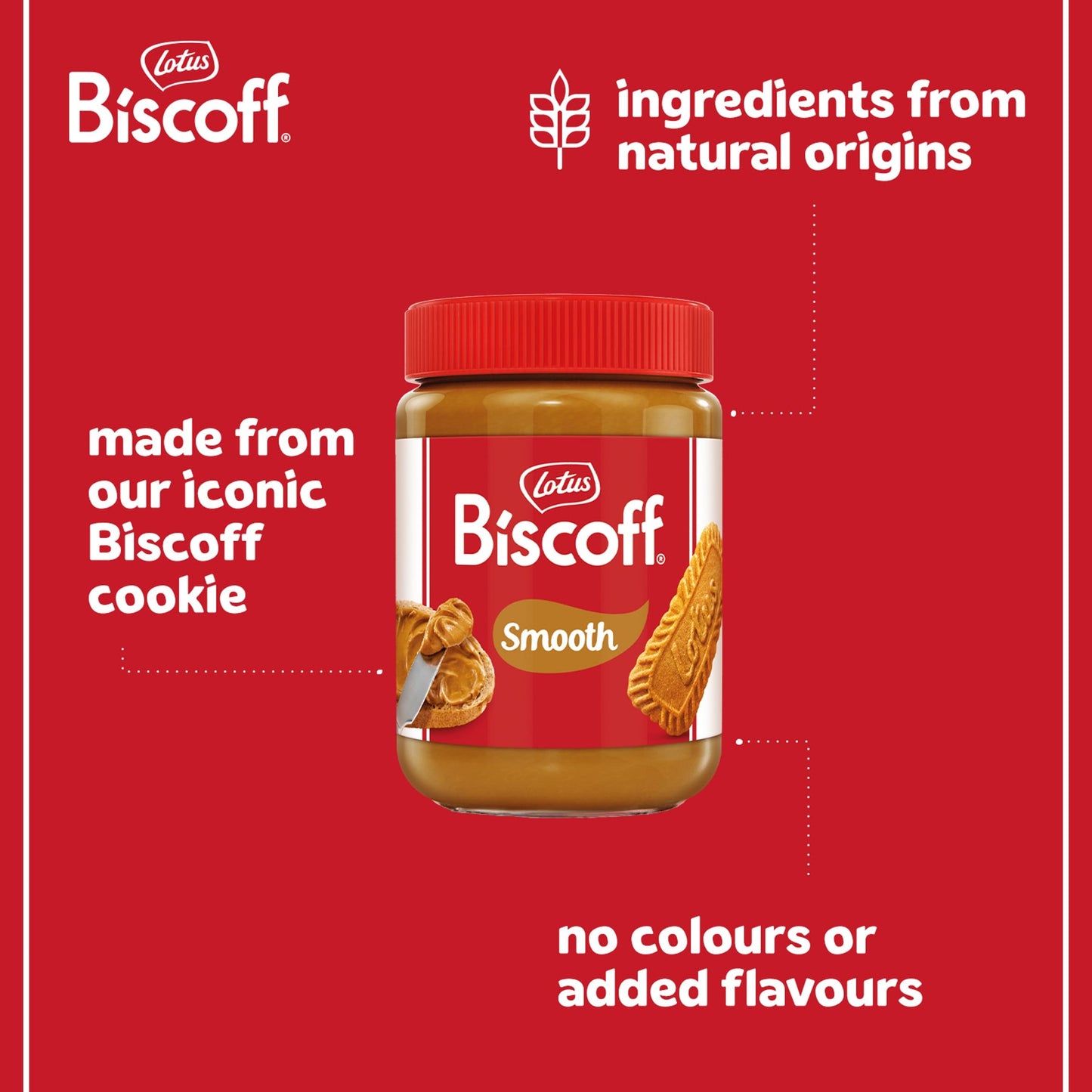 Lotus Biscoff Smooth Spread 400g — image 3