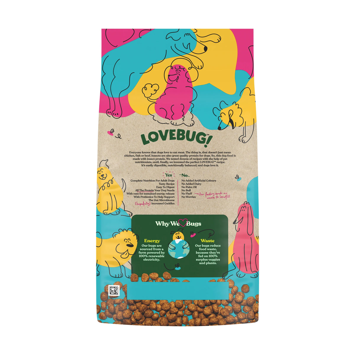 LOVEBUG Dry Insect Protein Adult Dog Food 1kg — image 3