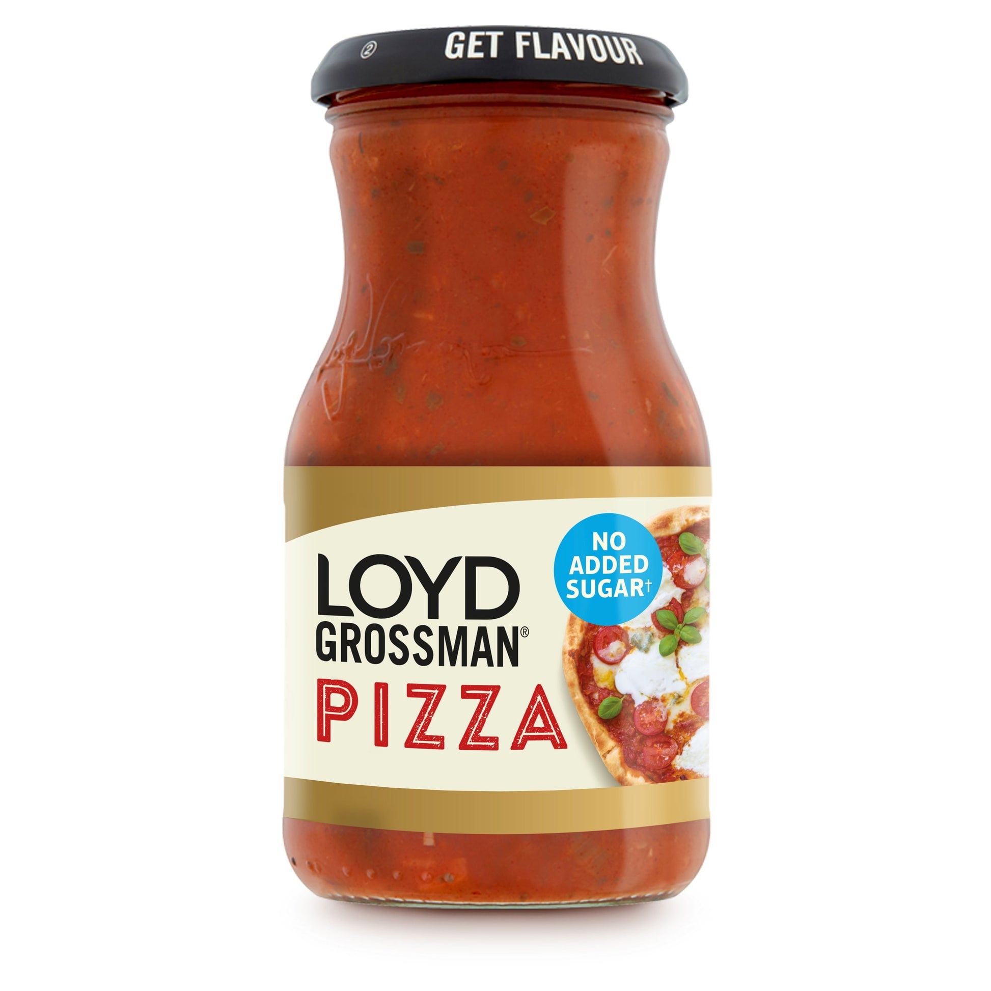 Loyd Grossman No Added Sugar Tomato Pizza Sauce 350g — image 1