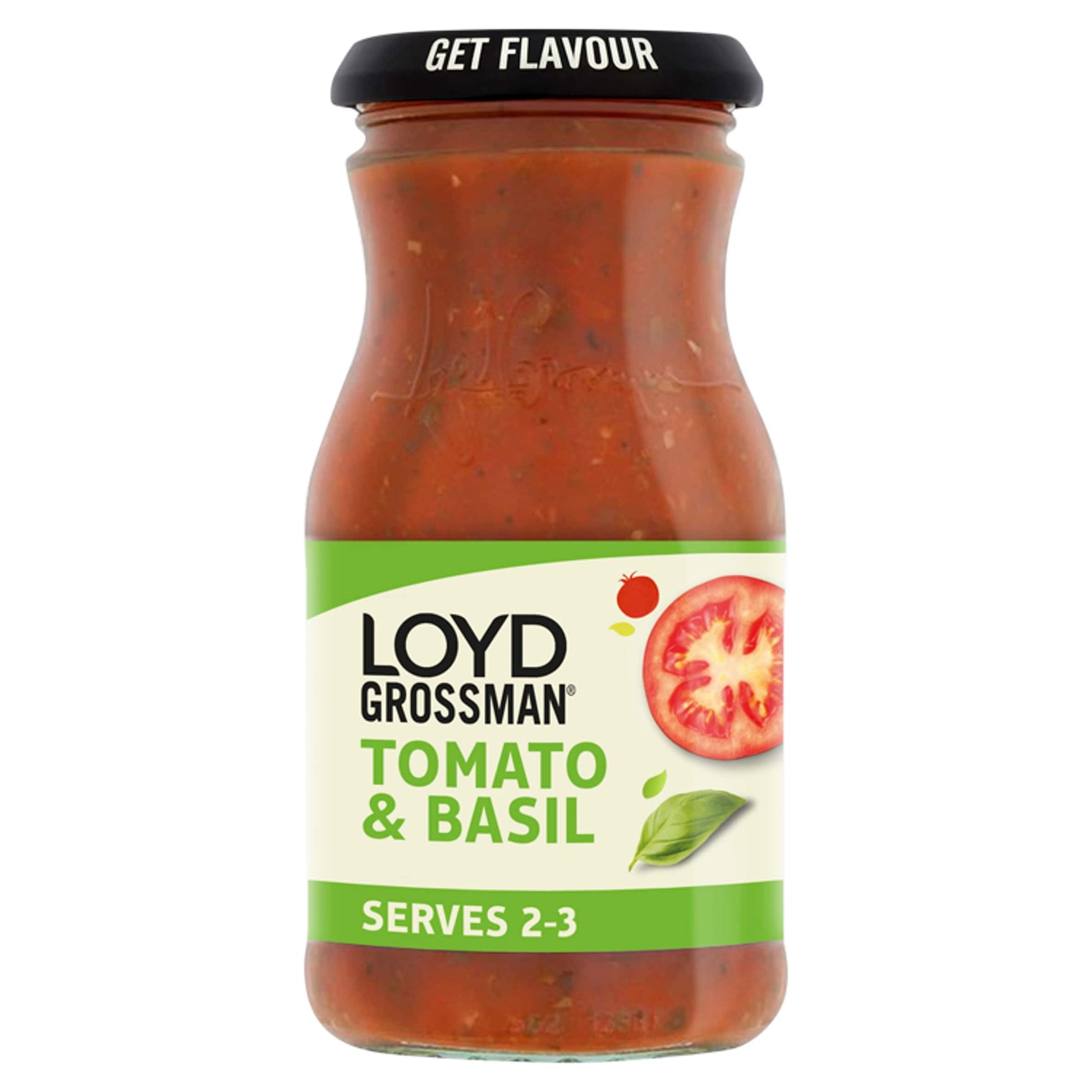 Loyd Grossman Tomato & Basil Pasta Sauce 350G — image 1