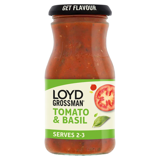 Loyd Grossman Tomato & Basil Pasta Sauce 350G — image 1