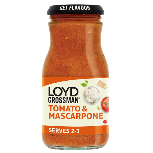 Loyd Grossman Tomato & Mascarpone Pasta Sauce 350g — image 1