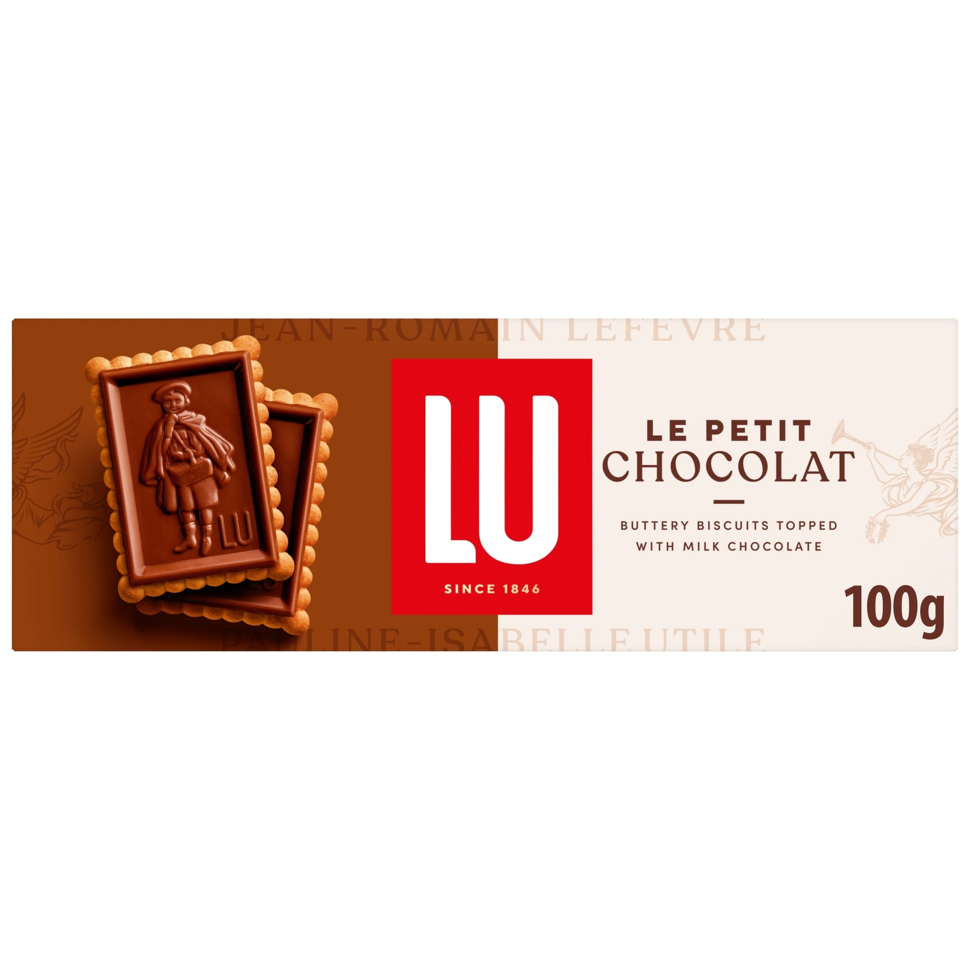 Lu Le Petit Chocolat Chocolate Biscuits 100g — image 1