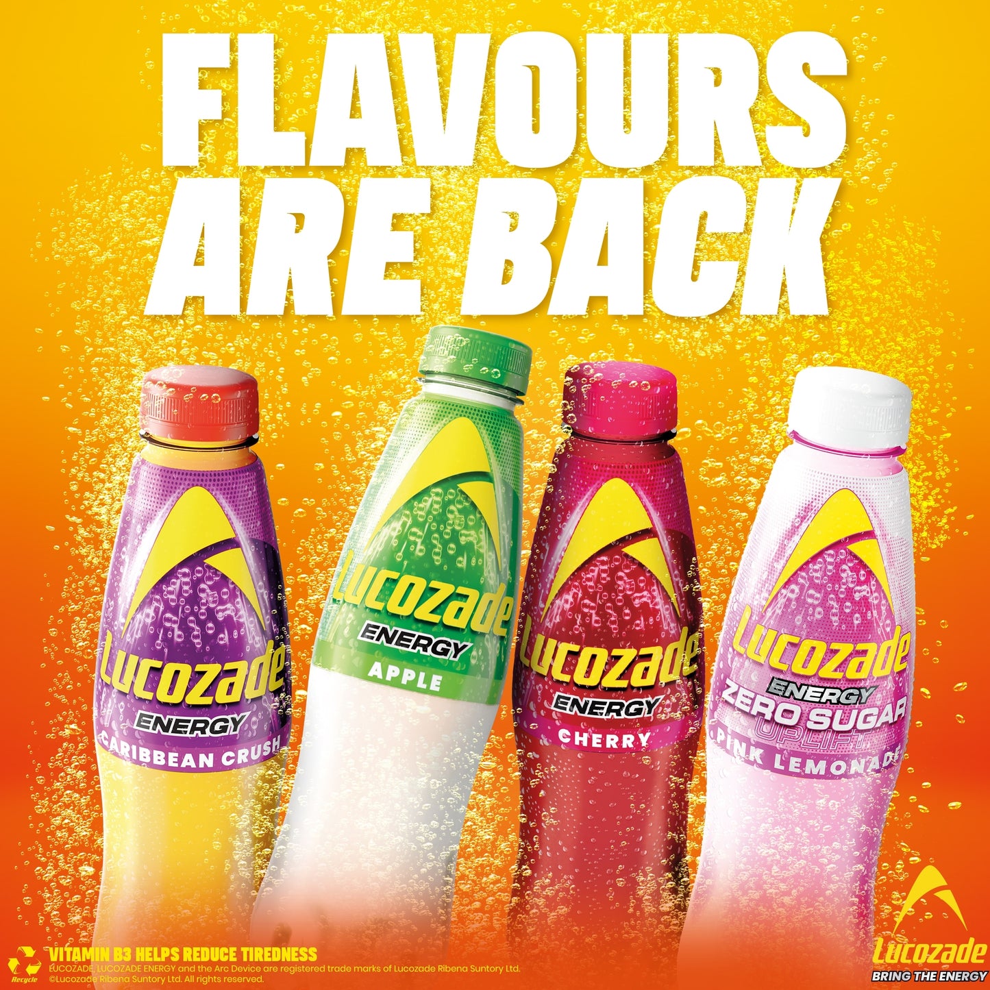 Lucozade Energy Drink Caribbean Crush 900ml — image 2