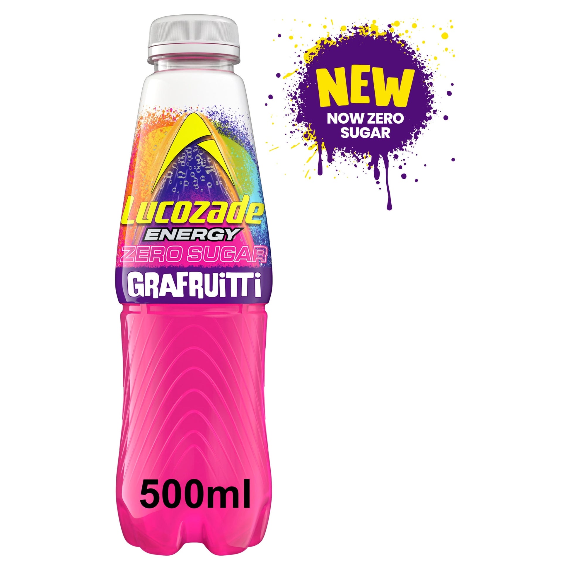 Lucozade Energy Drink Grafruitti 500ml — image 1