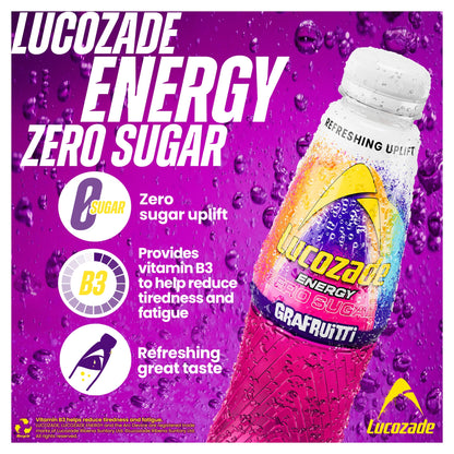 Lucozade Energy Drink Grafruitti 500ml — image 3