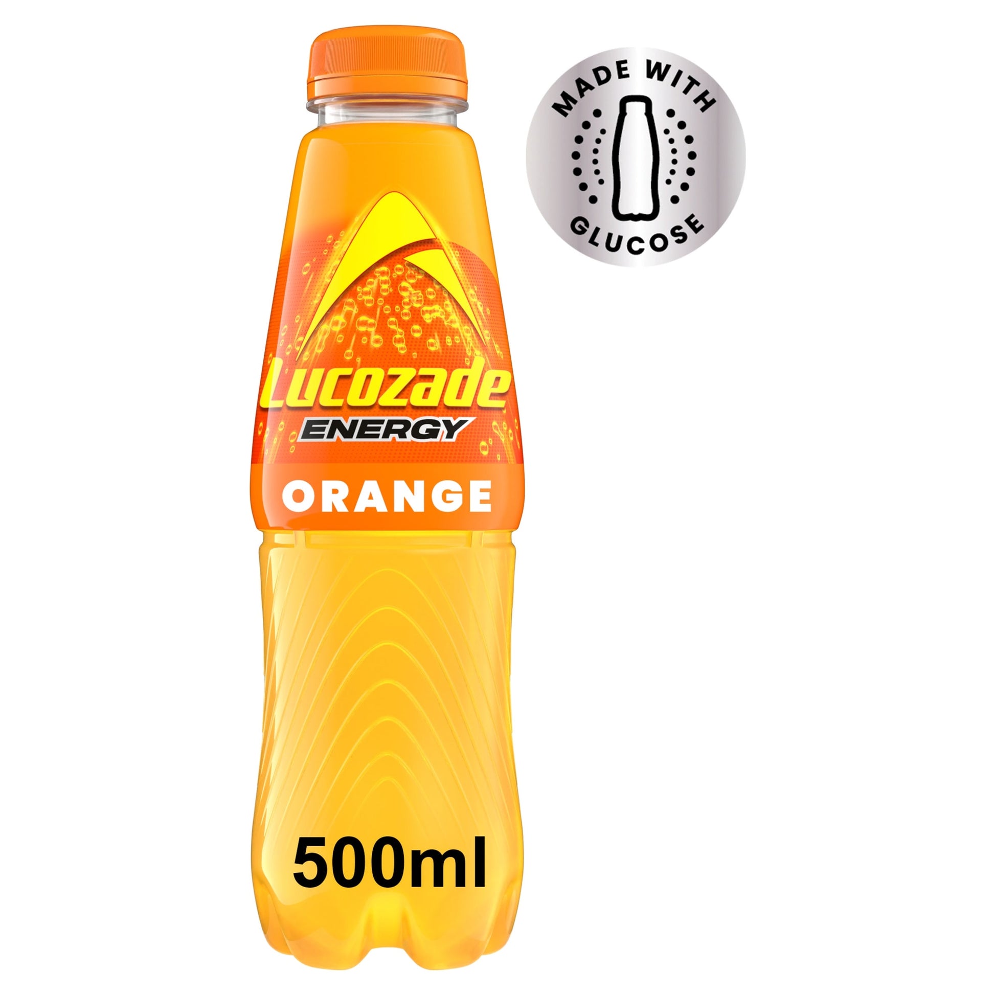 Lucozade Energy Drink Orange 500ml — image 1
