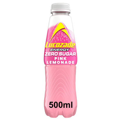 Lucozade Energy Zero Pink Lemonade 500Ml — image 1