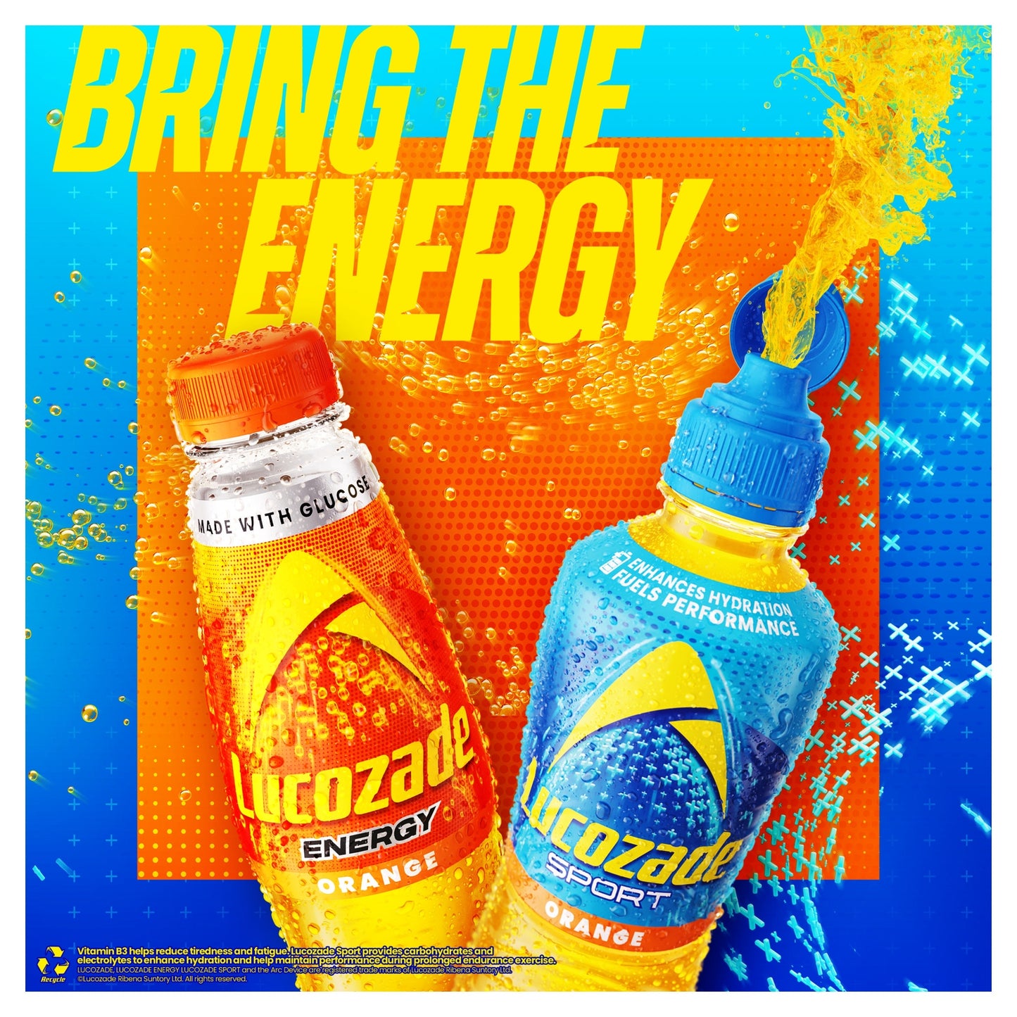 Lucozade Sport Drink Orange 900ml — image 4