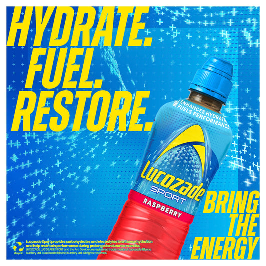 Lucozade Sport Drink Raspberry 4 x 500ml — image 2