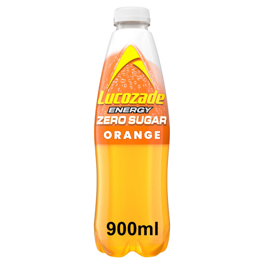 Lucozade Zero Sugar Orange 900Ml — image 1