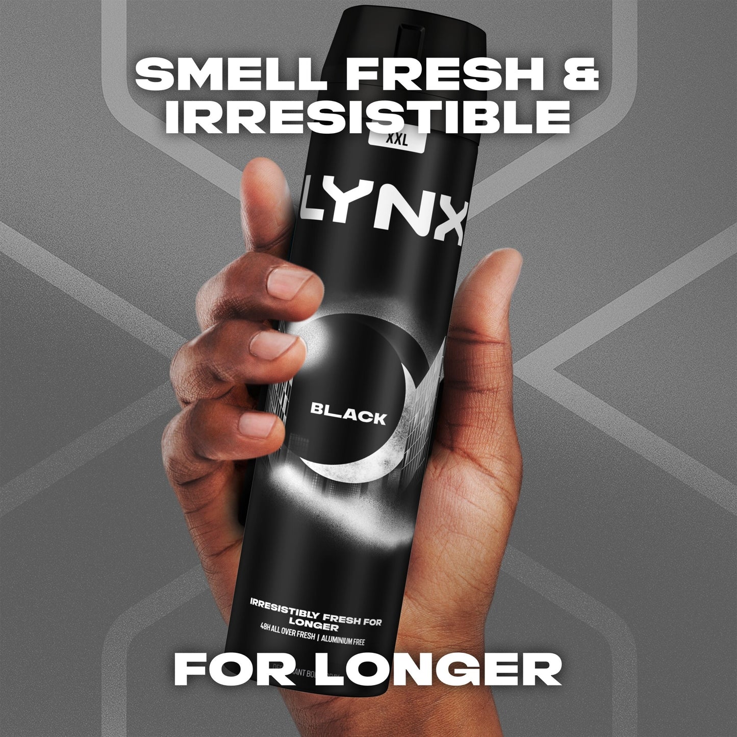 Lynx Black 48h Deodorant Bodyspray for Men 250ml — image 2