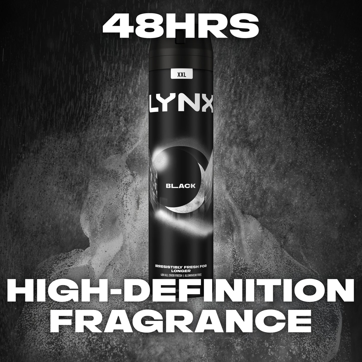 Lynx Black 48h Deodorant Bodyspray for Men 250ml — image 4