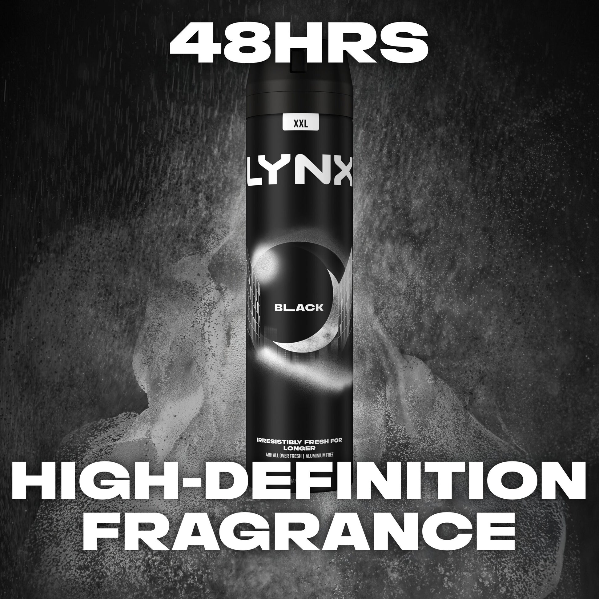 Lynx Black 48h Deodorant Bodyspray for Men 250ml — image 4