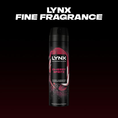 Lynx Cherry Spritz 72h Fine Fragrance Premium Deodorant Bodyspray for Men 200ml — image 2