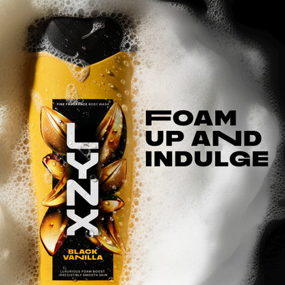 Lynx Fine Fragrance Black Vanilla Body Wash 400ml — image 3