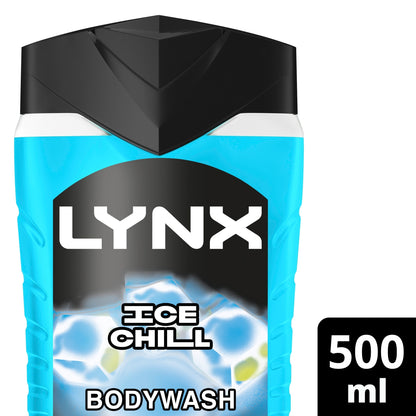 Lynx Ice Chill XXL Bodywash Shower Gel 500ml — image 1
