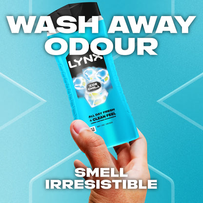 Lynx Ice Chill XXL Bodywash Shower Gel 500ml — image 3