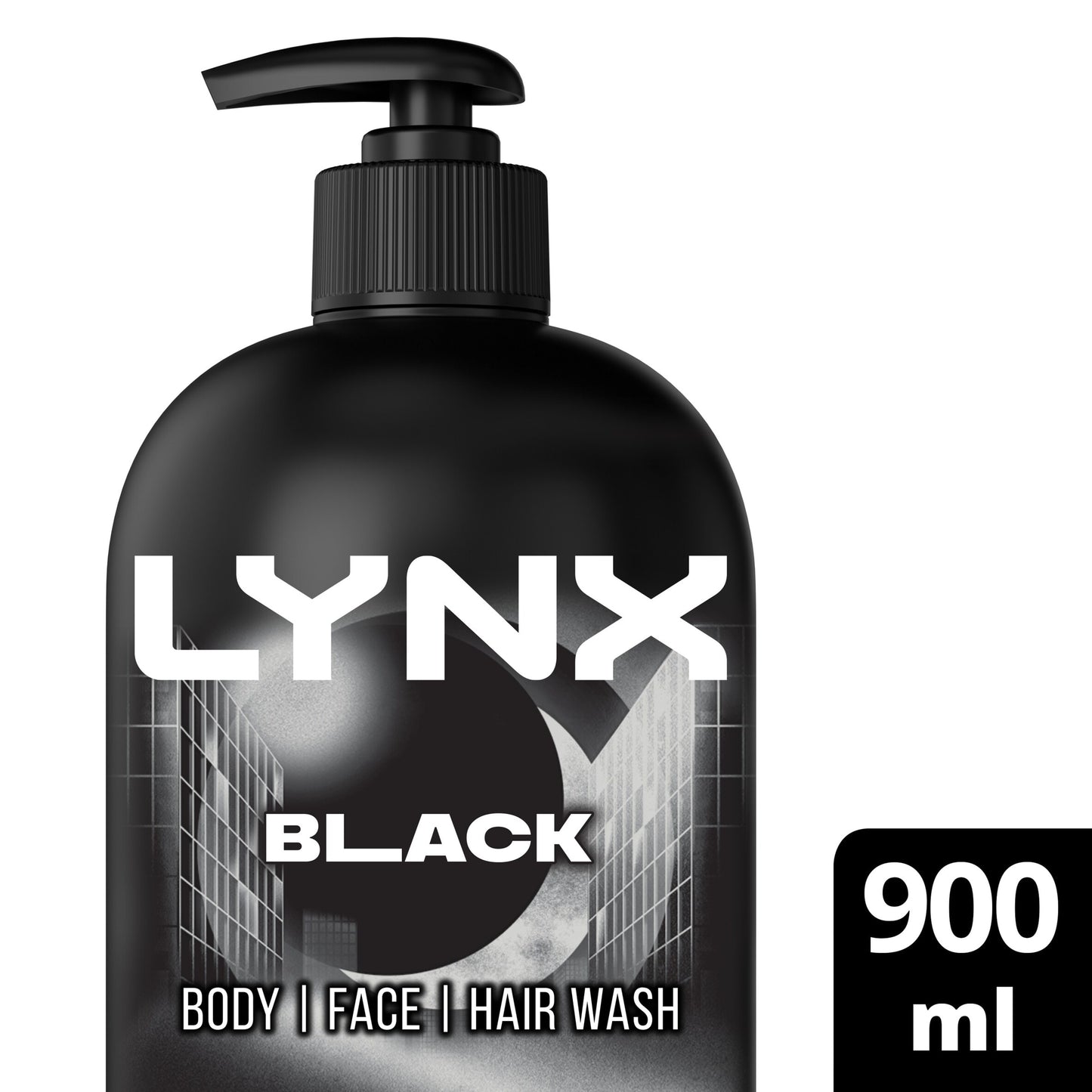 Lynx Men Black Body Wash Shower Gel 900ml — image 1