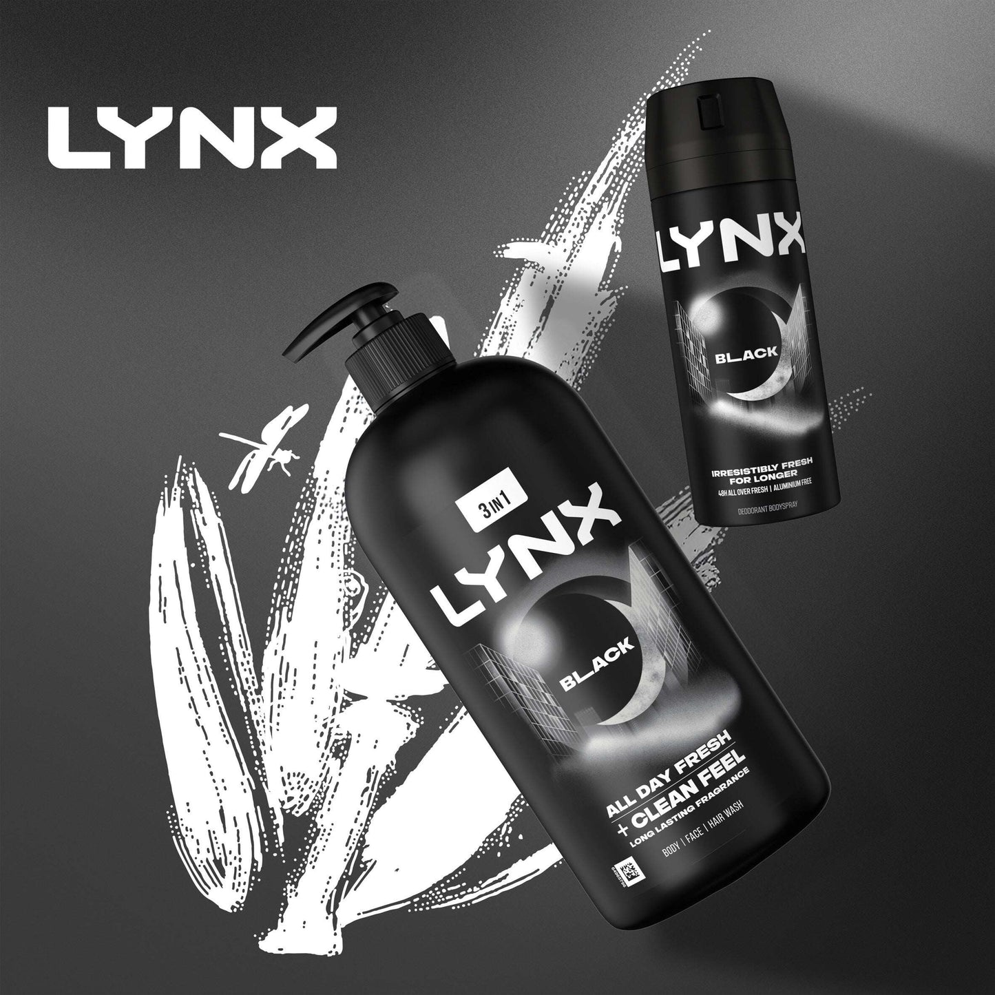 Lynx Men Black Body Wash Shower Gel 900ml — image 5