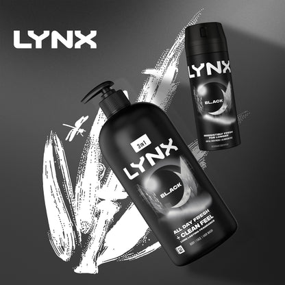 Lynx Men Black Body Wash Shower Gel 900ml — image 5