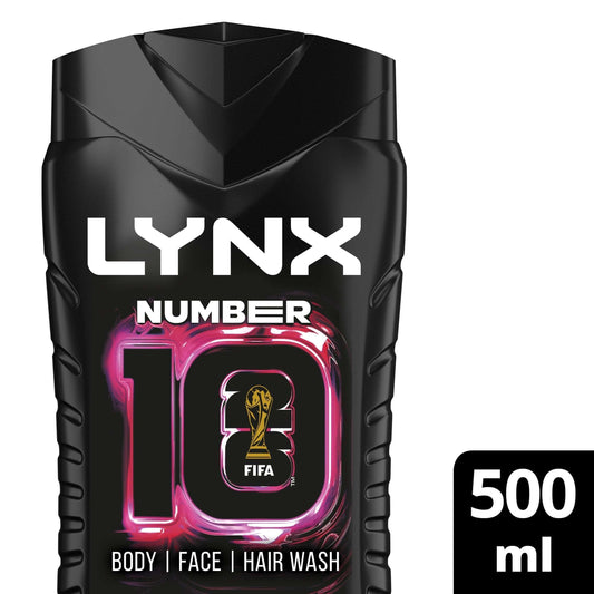 Lynx Men Limited Edition Number 10 Shower Gel Body Wash 500ml — image 1