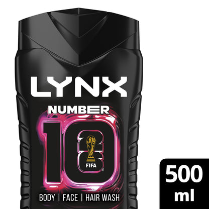 Lynx Men Limited Edition Number 10 Shower Gel Body Wash 500ml — image 1