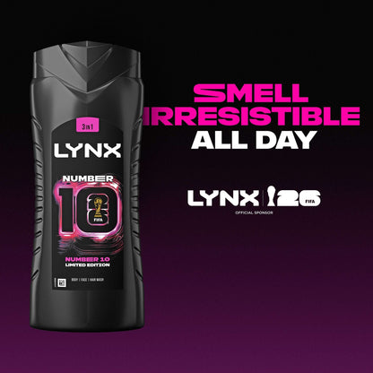 Lynx Men Limited Edition Number 10 Shower Gel Body Wash 500ml — image 2
