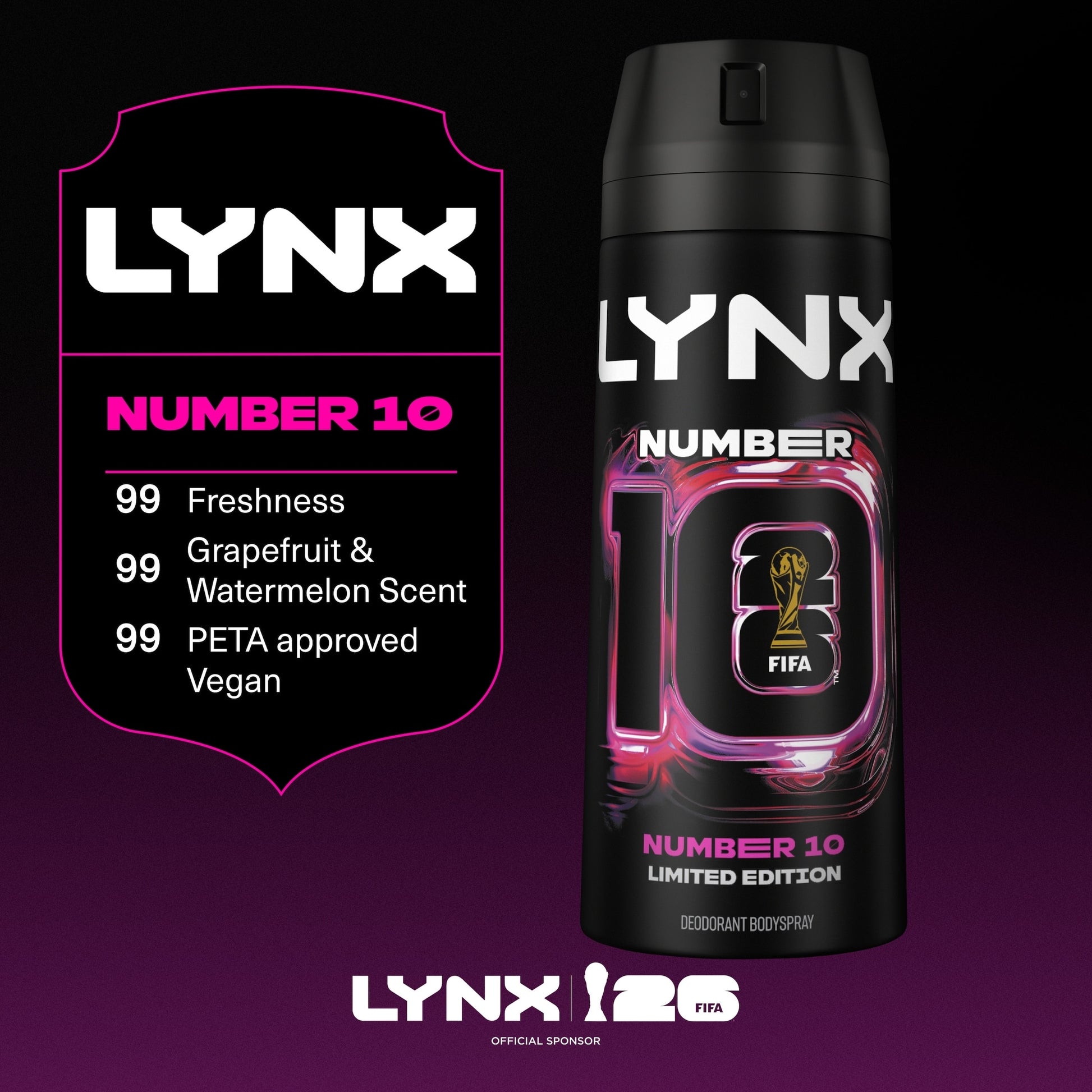 Lynx Men Number 10 48h Deodorant Bodyspray Aerosol 150ml — image 4