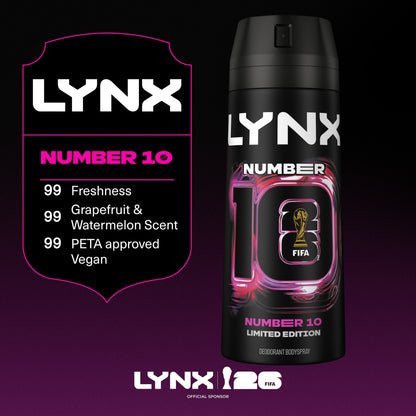 Lynx Men Number 10 48h Deodorant Bodyspray Aerosol 150ml — image 4