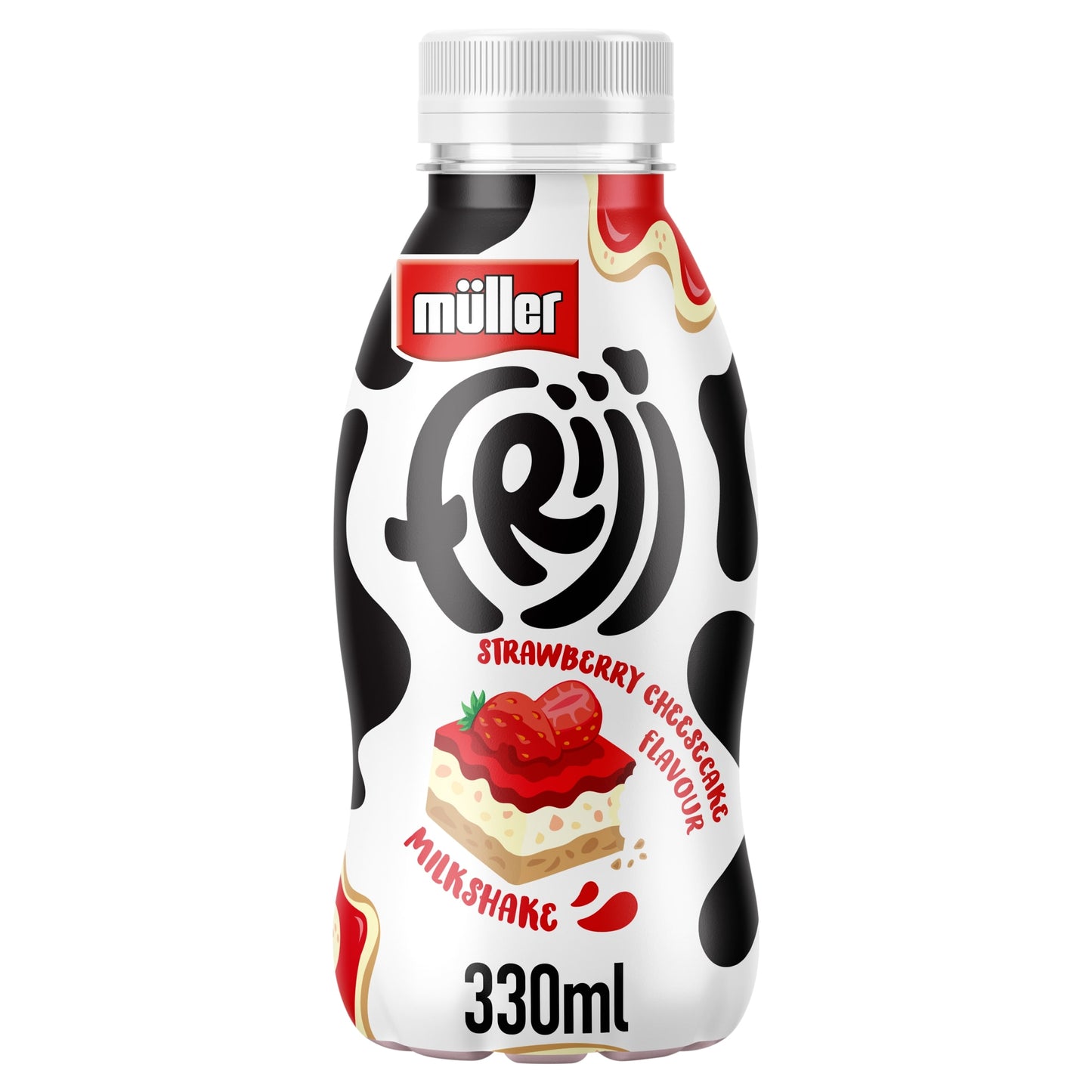 Müller Frijj Strawberry Cheesecake Flavour Milkshake 330ml — image 1