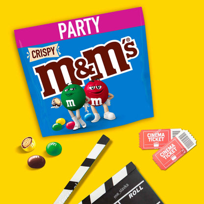 M&M'S Crispy Milk Chocolate Party Bag 675g