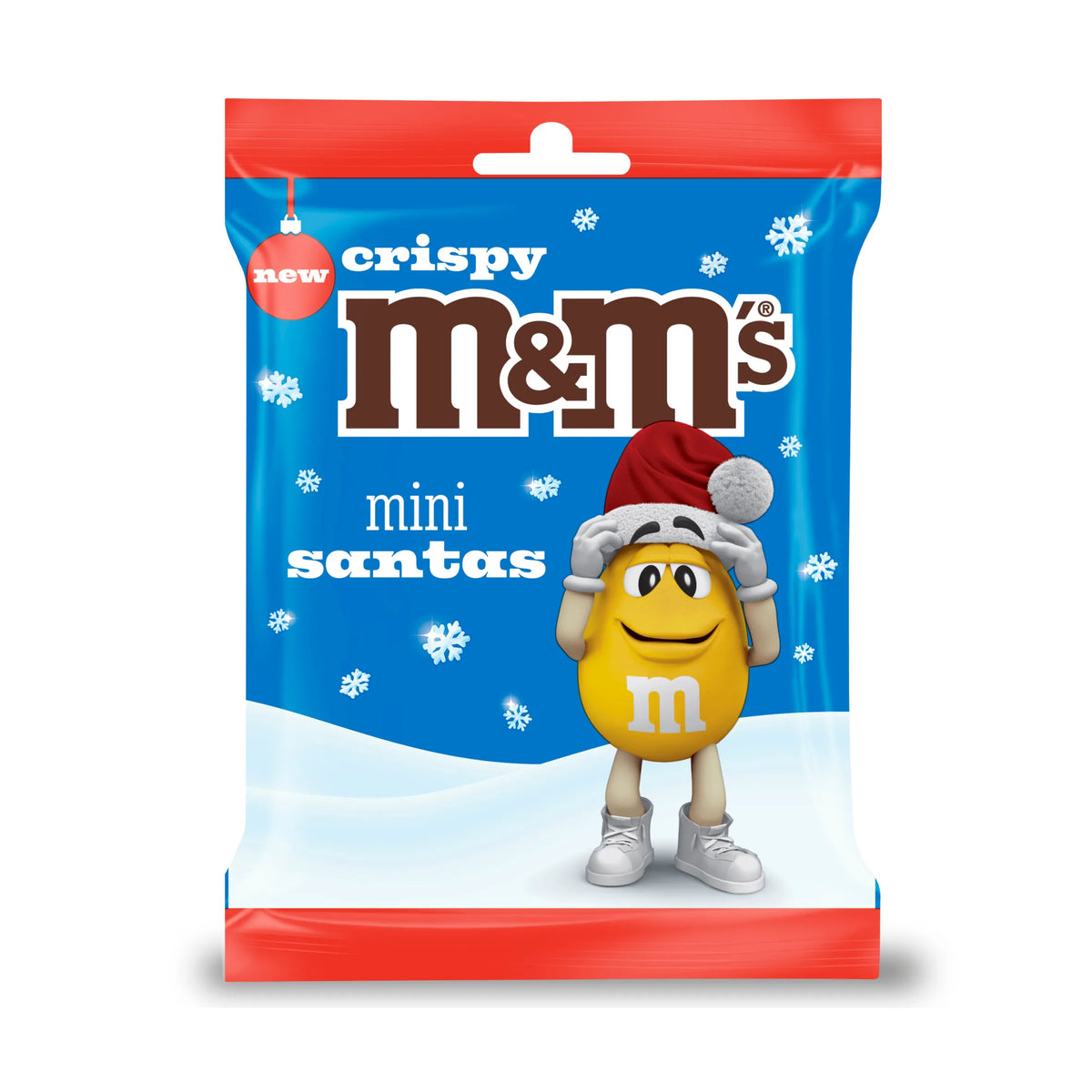 M&M's Mini Milk Chocolate Crispy Santa Bag 55g — image 1