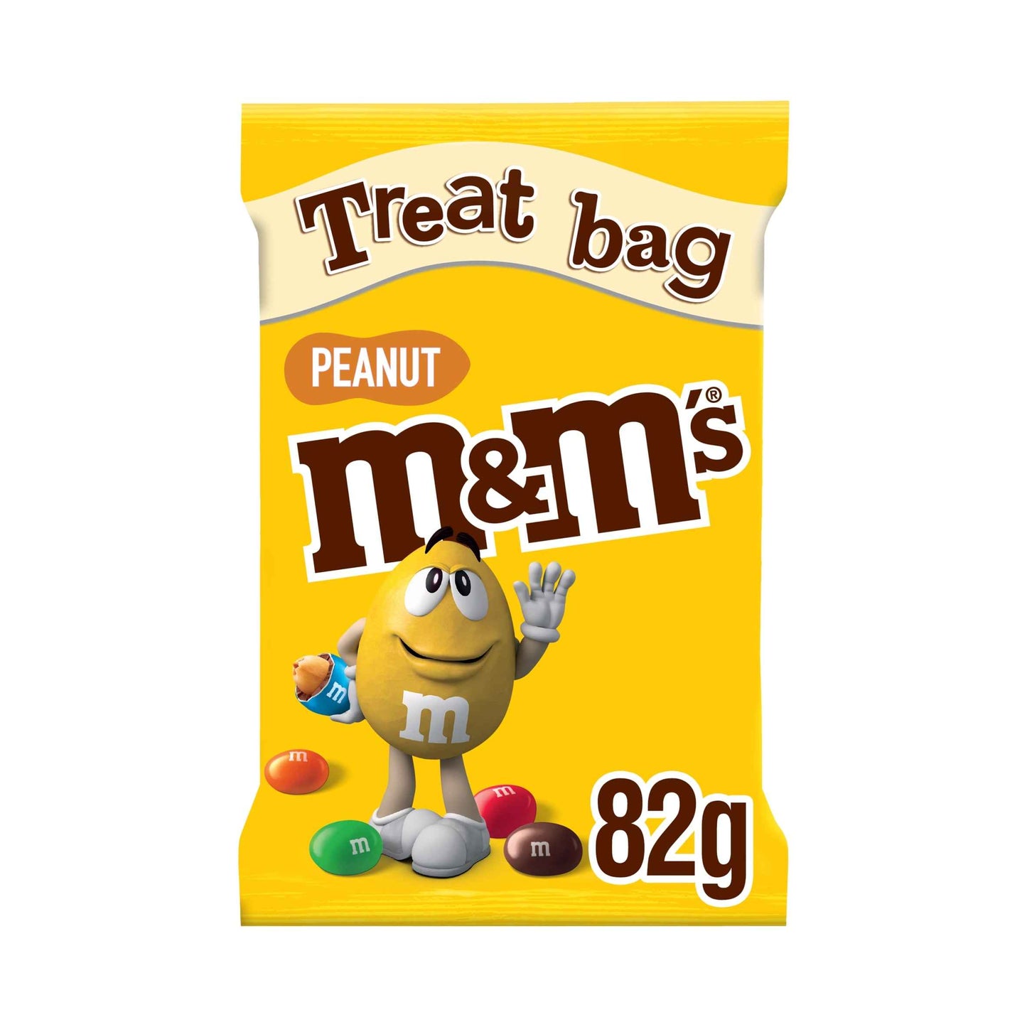 M&M'S Peanut Milk Chocolate Pouch Bag 82g