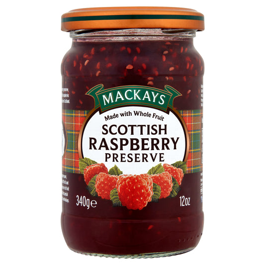 Mackays Scottish Raspberry Preserve 340G — image 1