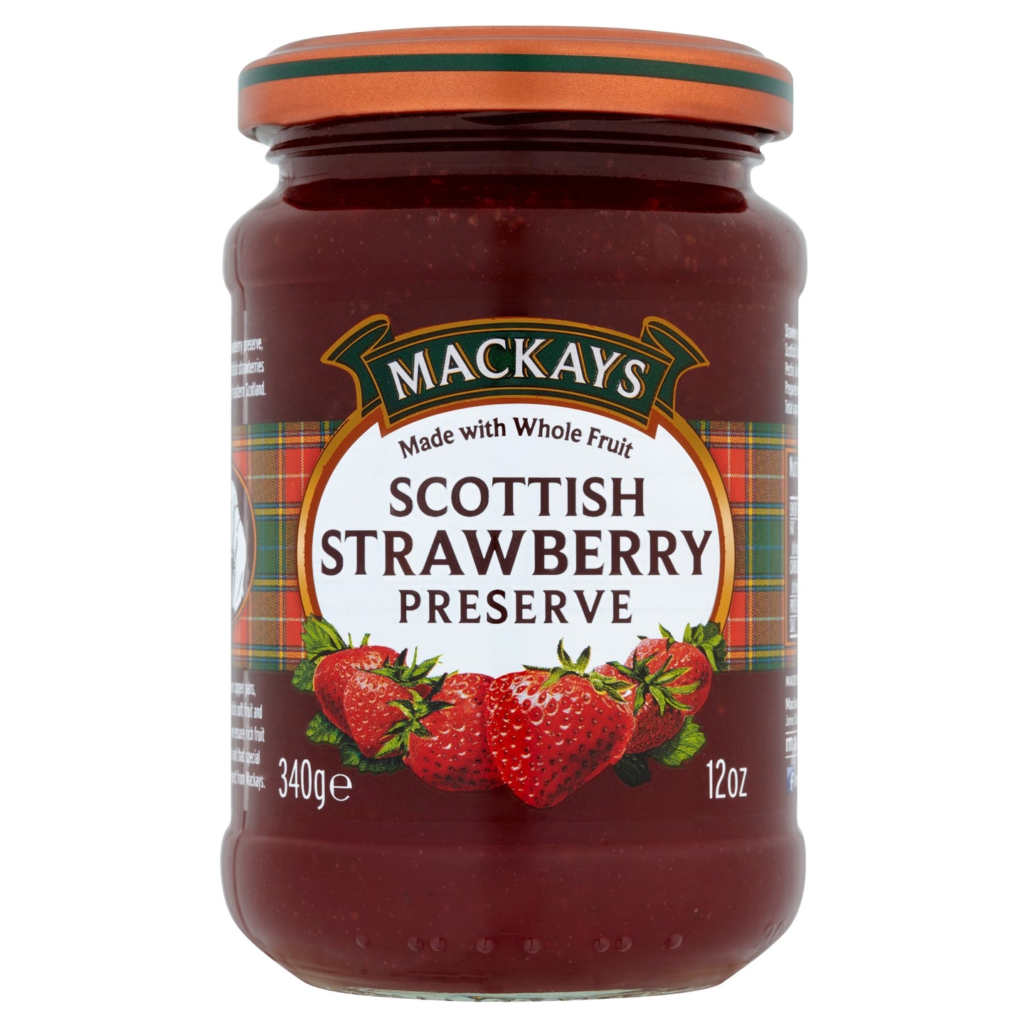Mackays Scottish Strawberry Preserve 340G — image 1