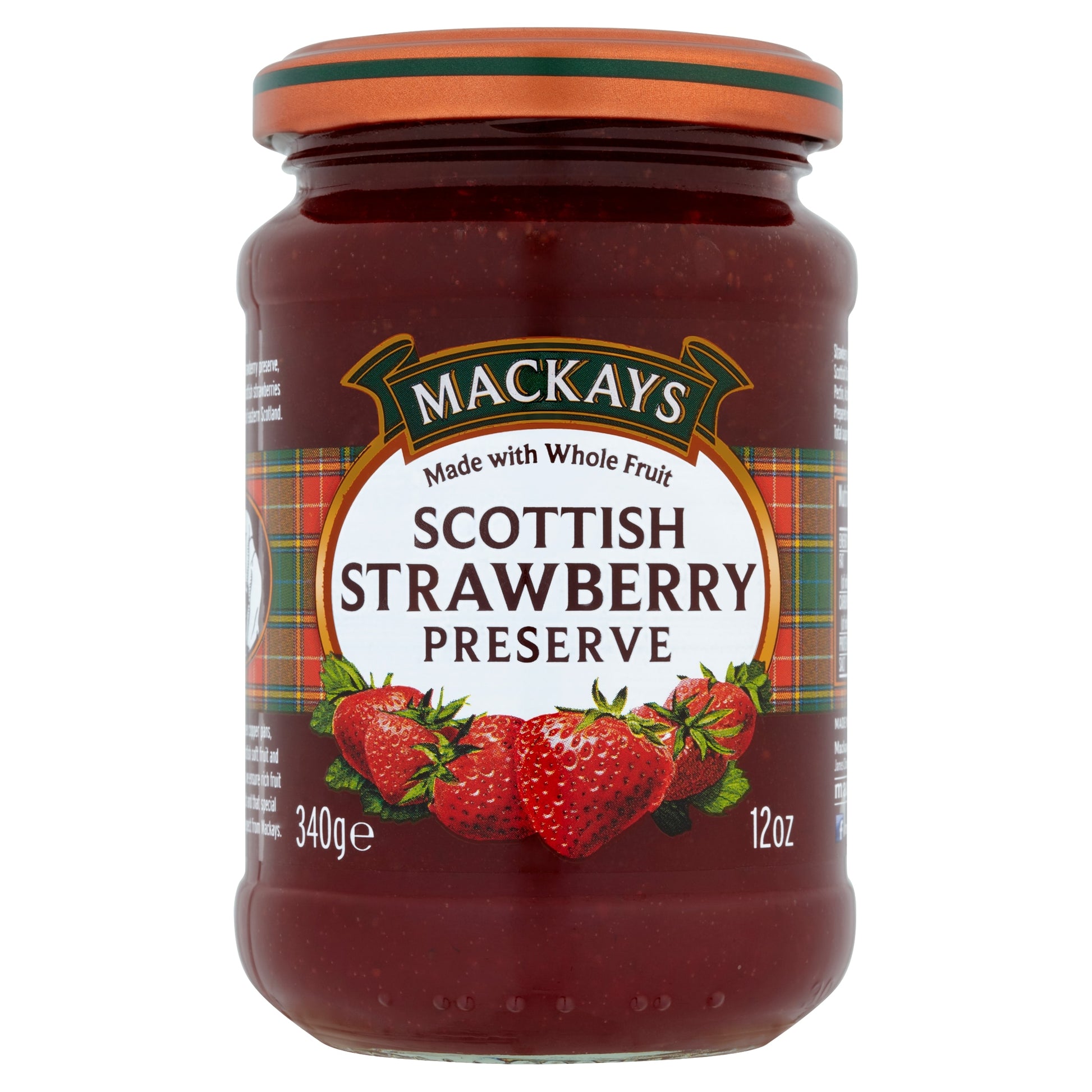 Mackays Scottish Strawberry Preserve 340G — image 1