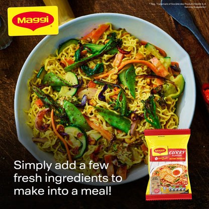 Maggi 2-Minute Instant Noodles - Curry Flavour 5x79g — image 3