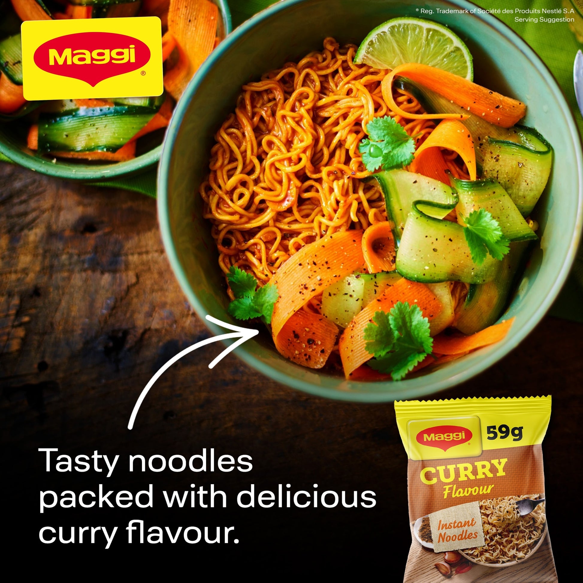 MAGGI 3 Minute Instant Noodles Curry Flavour 59g — image 5