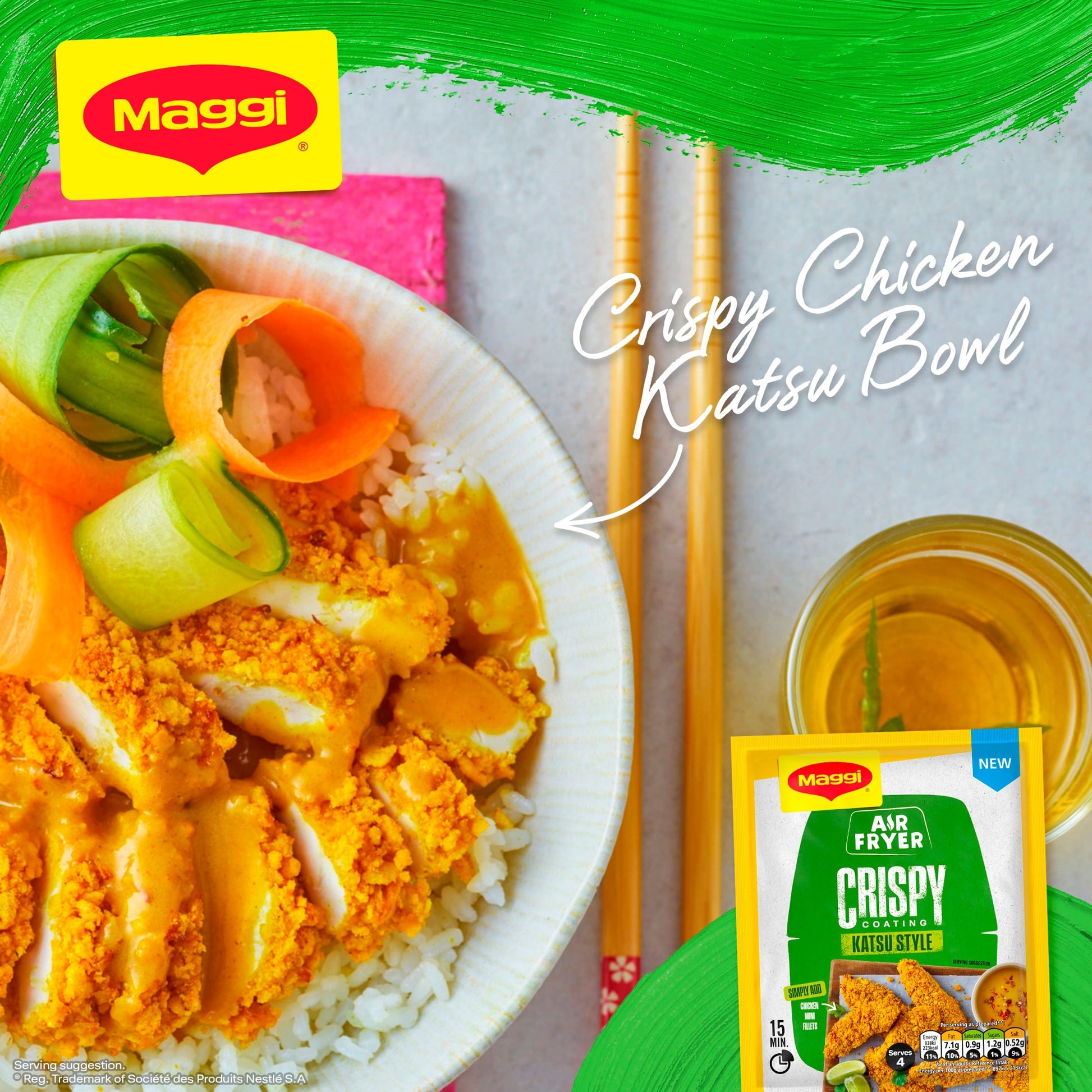 Maggi Air Fryer Crispy Katsu Seasoning Mix 70g — image 2