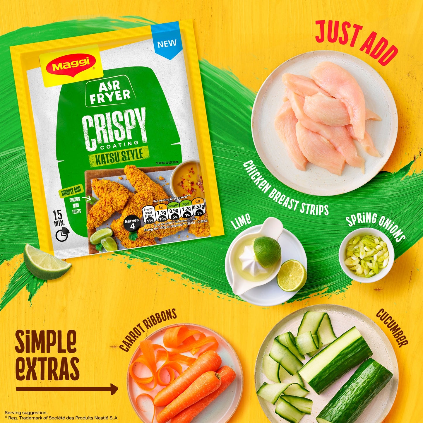 Maggi Air Fryer Crispy Katsu Seasoning Mix 70g — image 3