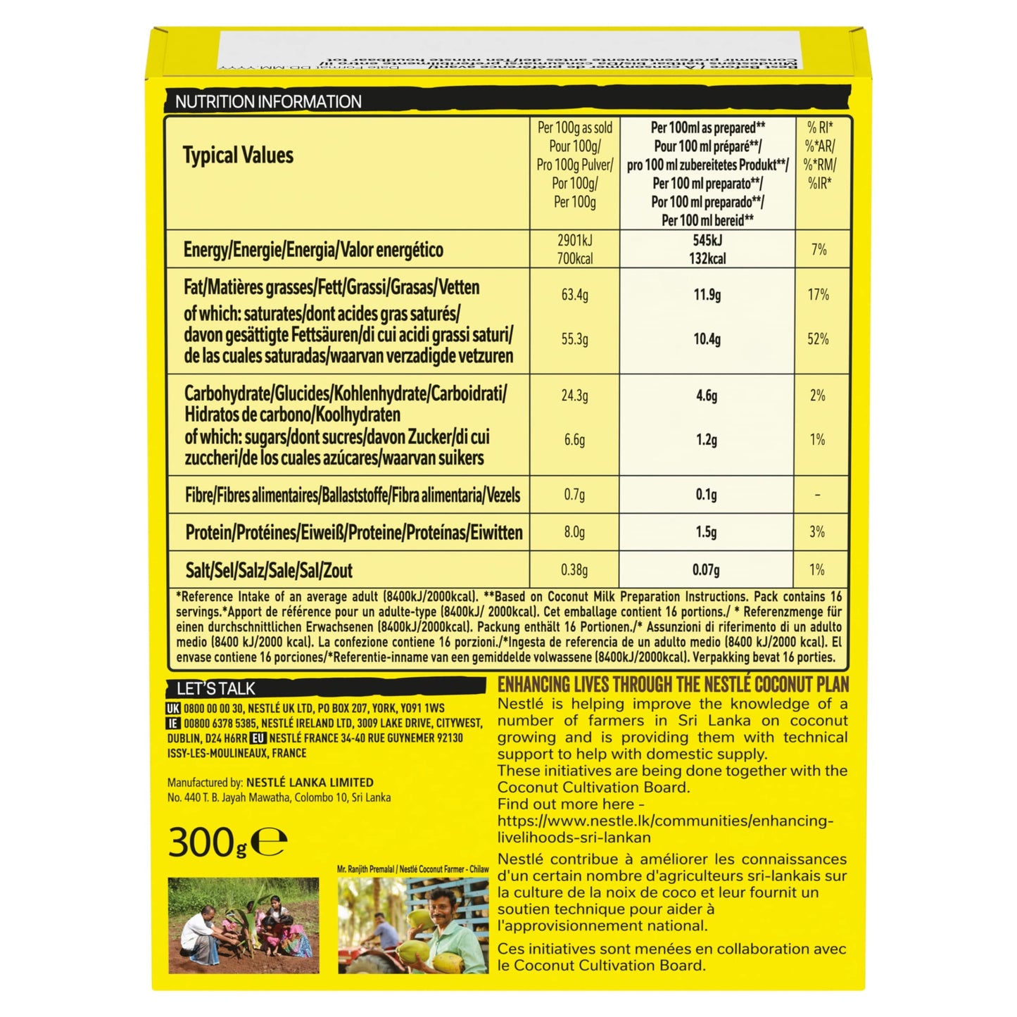 Maggi Coconut Milk Powder Mix 300g — image 2